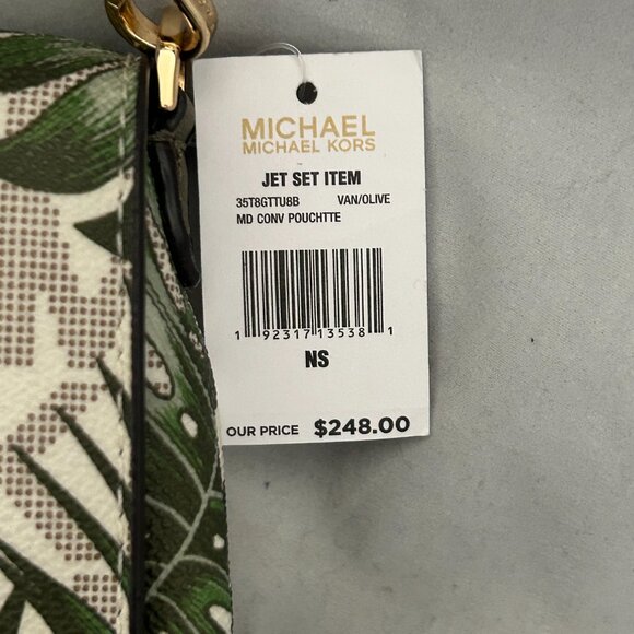 Michael Kors Signature PVC Leather Crossbody Bag - Picture 8 of 8